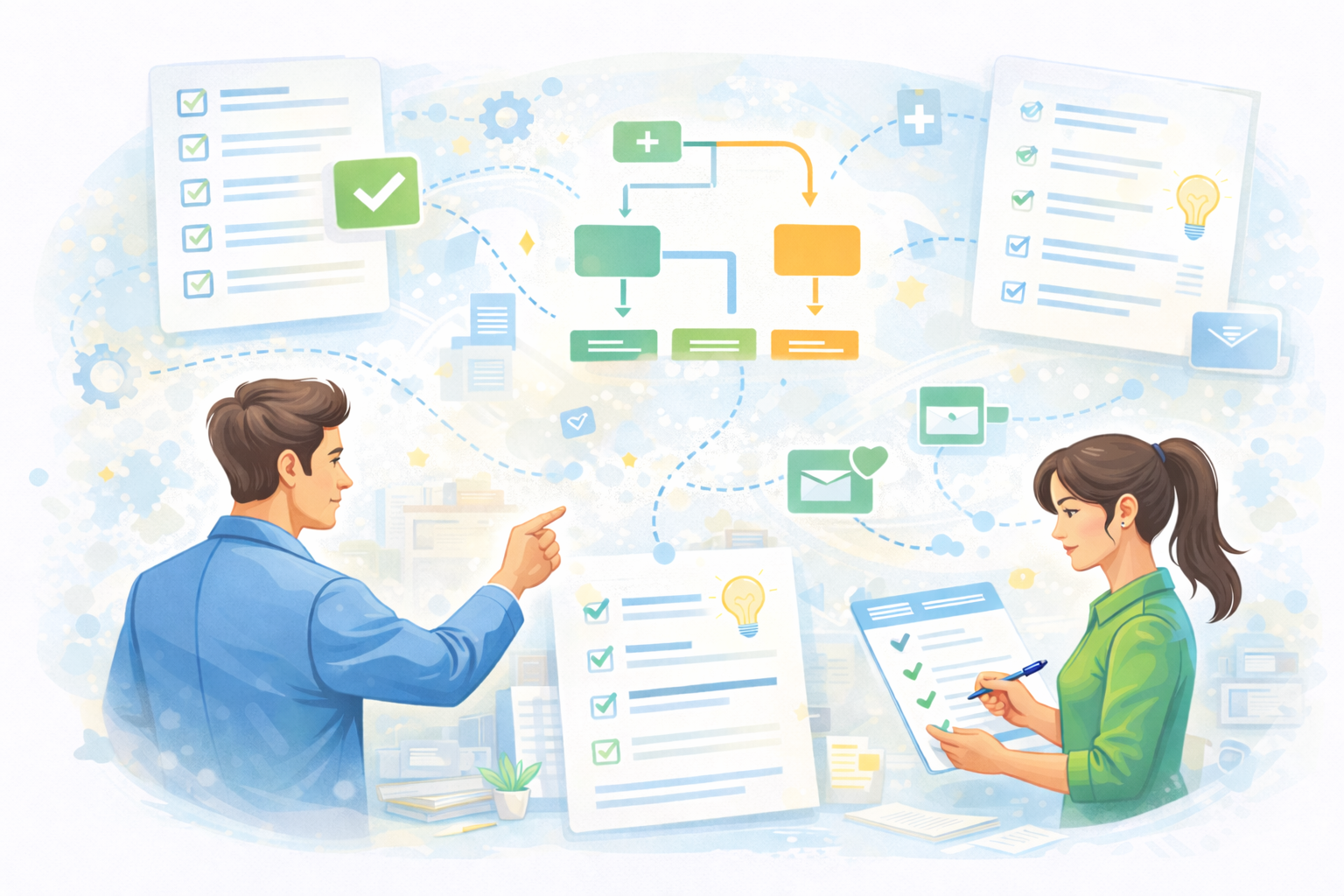 Vorlagen Illustration